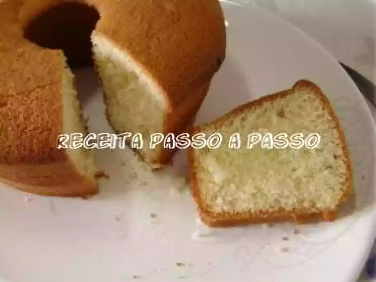 Bolo pão de ló (sponge cake)