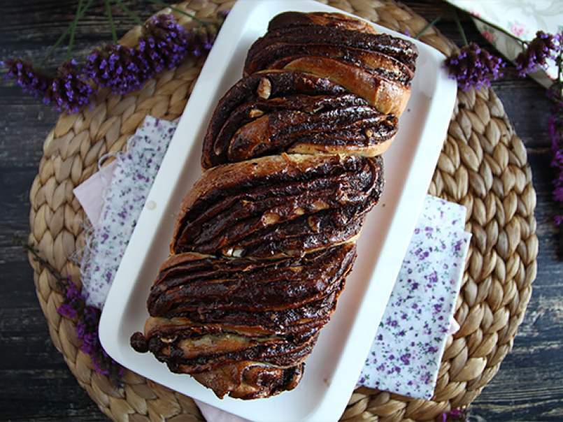 Brioche babka (pão doce de chocolate e avelãs) - foto 3