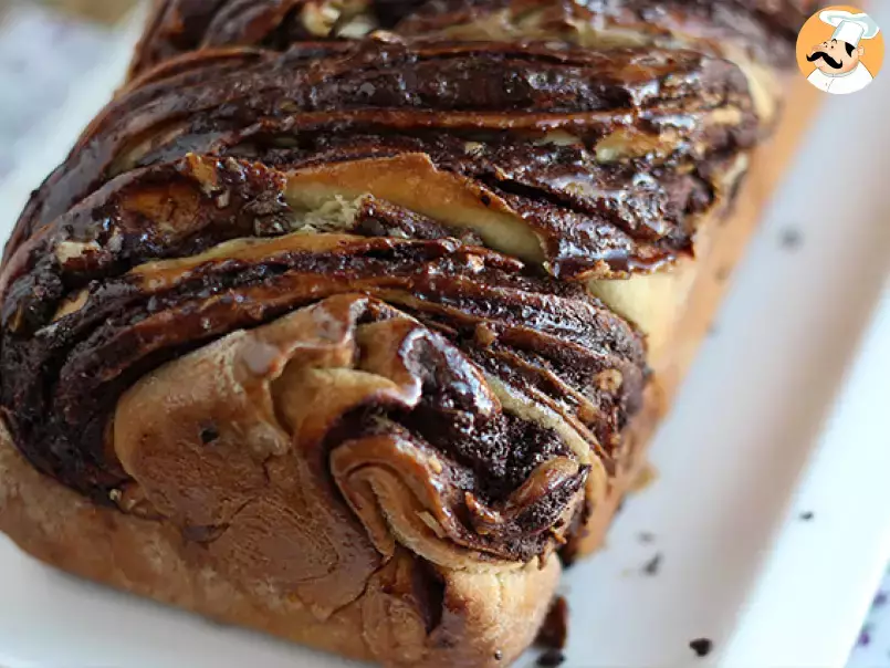 Brioche babka (pão doce de chocolate e avelãs) - foto 5