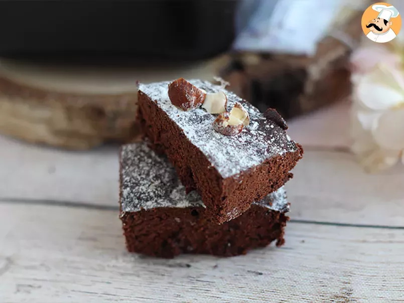 Brownie no microondas (bolo de chocolate ultra rápido) - foto 6