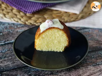 Bundt cake de Páscoa sabor limão e chocolate branco - foto 7