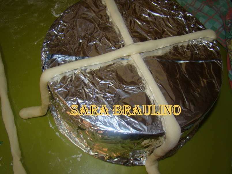 Cesta feita de massa de pão para decoração (Sara) - foto 3