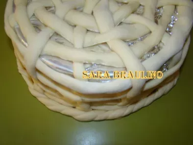 Cesta feita de massa de pão para decoração (Sara) - foto 7