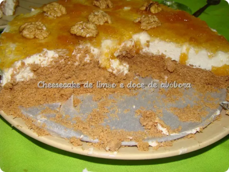 Cheesecake de limão e doce de abóbora - foto 10