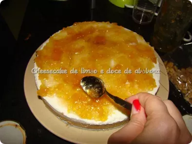 Cheesecake de limão e doce de abóbora - foto 9