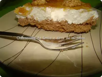 Cheesecake de limão e doce de abóbora - foto 11