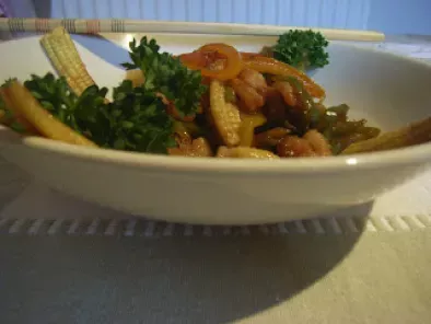 Chop suey de camarão. - foto 2