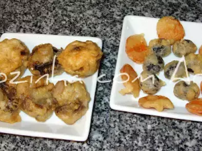 Cogumelos, azeitonas e cenouras fritas - foto 5