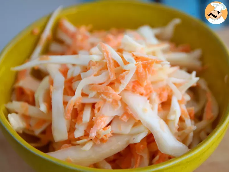 Coleslaw (a salada americana de repolho e cenoura) - foto 3