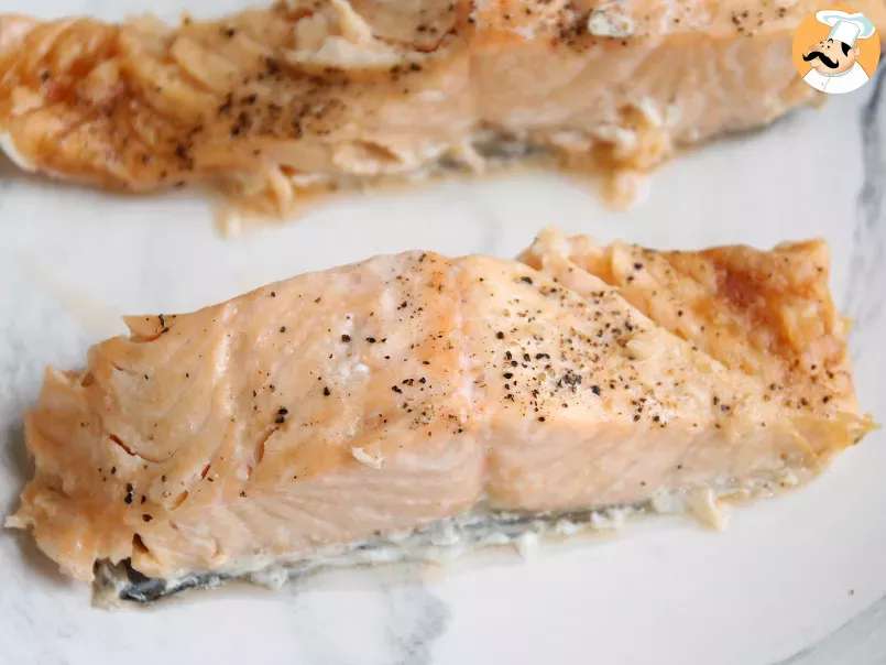 Como cozinhar um salmão no micro-ondas? - foto 3