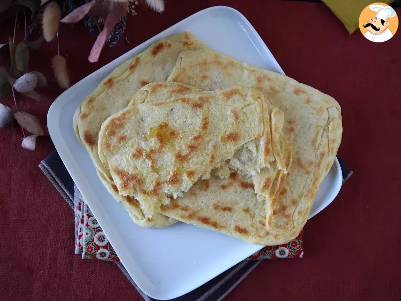 Como fazer o pão marroquino Msemmen na frigideira? - foto 5