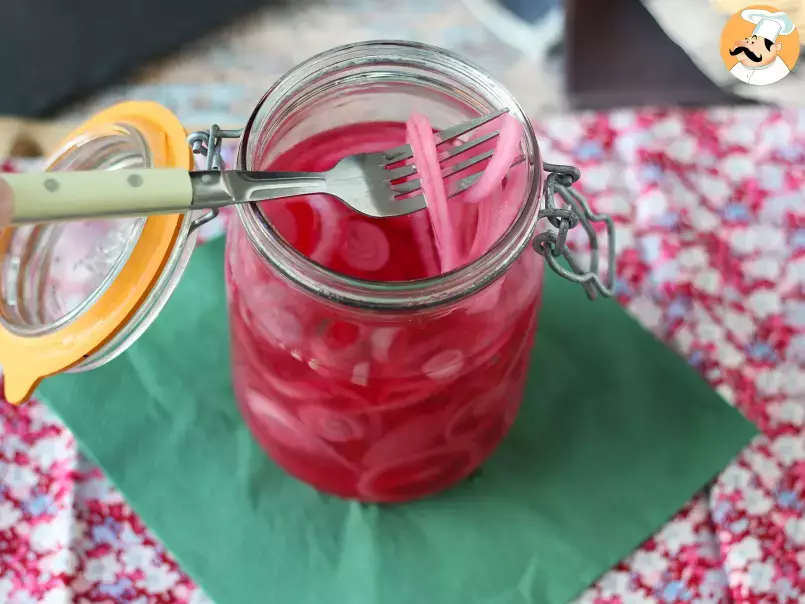 Como fazer pickles de cebola roxa, fácil e rápido? - foto 3