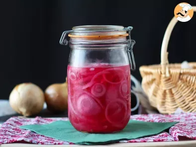 Como fazer pickles de cebola roxa, fácil e rápido?
