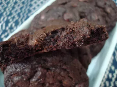 Cookie Triplo de Chocolate da Nigella - foto 2
