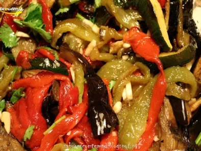 Corvinata no forno com salada de vegetais grelhados - foto 3