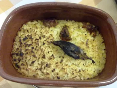 Costoleta de Borrego com Arroz no Forno e Legumes com Crosta de Broa - foto 2