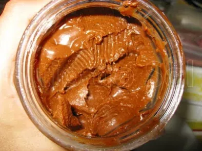 Creme de chocolate e avelãs - tipo nutella