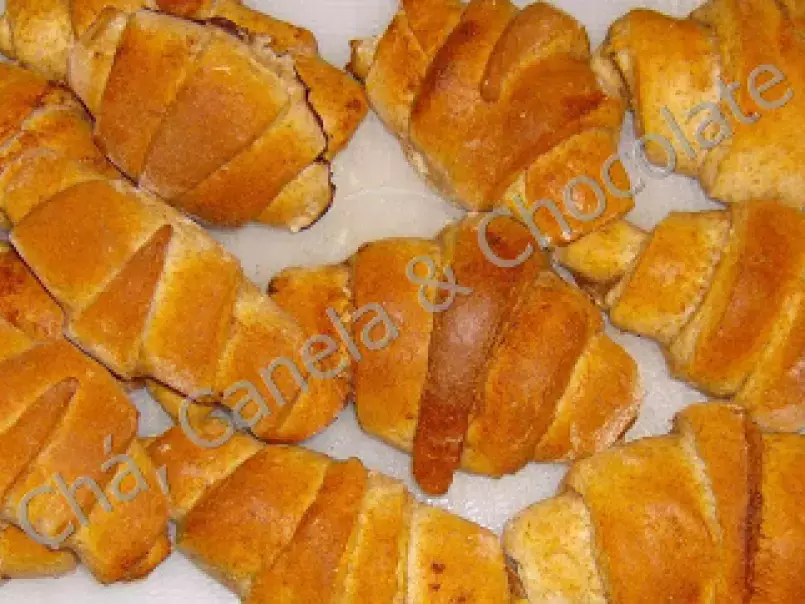 Croissants Integrais de Amêndoa e Canela - foto 2