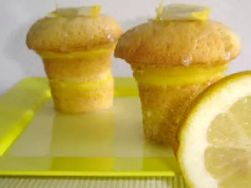 Cupcakes de Limão Siciliano com Glacé