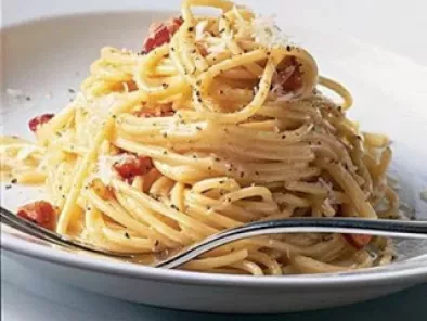 Dia dos Pais está chegando...que tal um Espaguete Carbonara