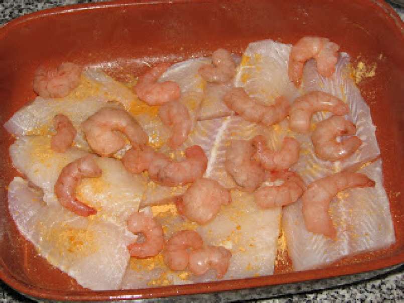 Filetes de peixe com camarão - foto 2