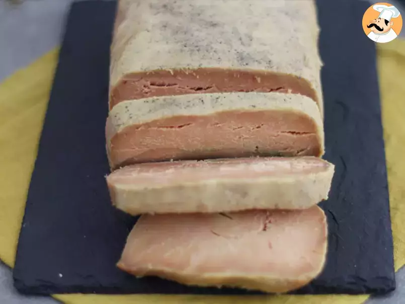 Foie gras curado no sal - foto 3
