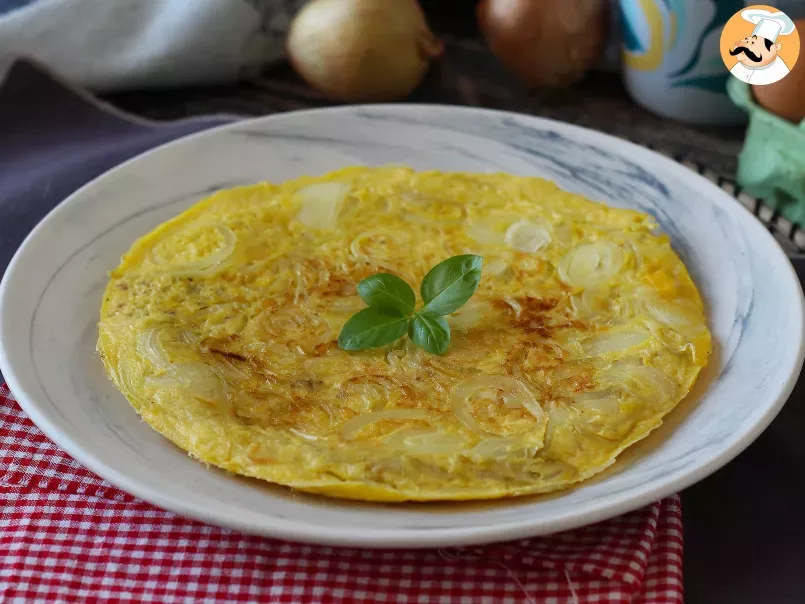 Frittata de cebola, a omelete italiana rápida no preparo!