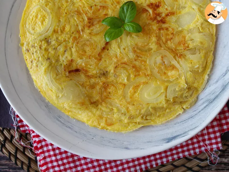 Frittata de cebola, a omelete italiana rápida no preparo! - foto 4