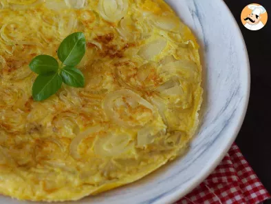 Frittata de cebola, a omelete italiana rápida no preparo! - foto 2