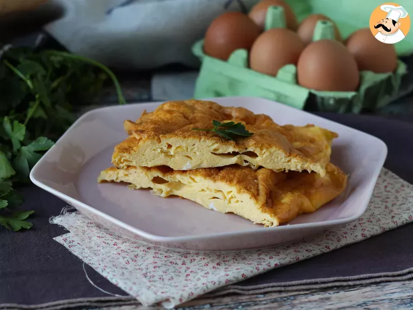 Frittata na Air Fryer, a omelete italiana feita sem gordura