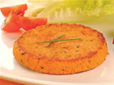 Hambúrguer de Soja com Batata Doce (vegana)