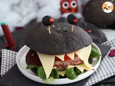 Hambúrguer monstro (festa do Halloween) - foto 2