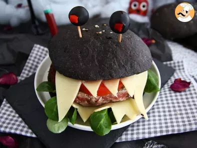 Hambúrguer monstro (festa do Halloween) - foto 4