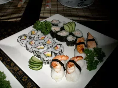Iniciando na arte de fazer Sushi