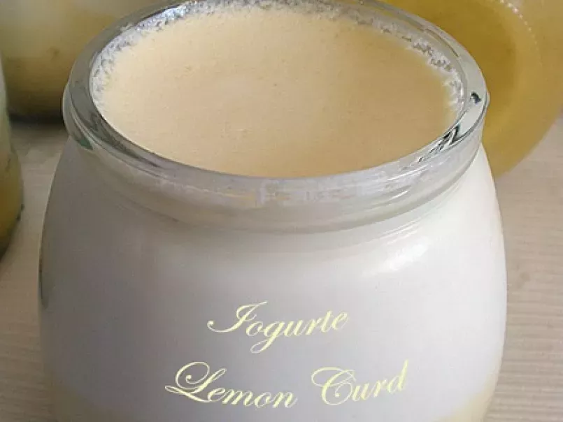 Iogurte de Lemon Curd