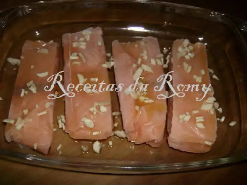 Lombinhos de salmão no forno com béchamel - foto 2
