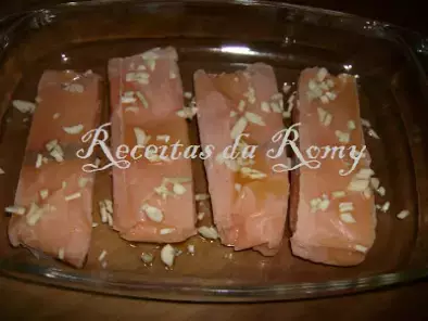 Lombinhos de salmão no forno com béchamel - foto 2