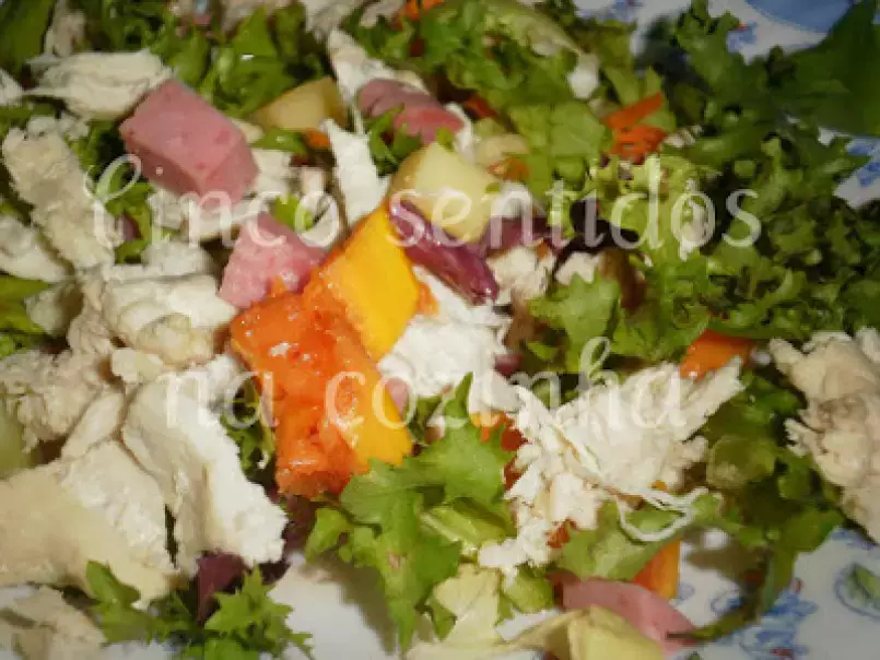 Mais uma: Salada de frango com papaia - foto 2