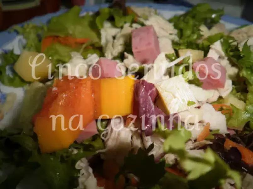 Mais uma: Salada de frango com papaia - foto 4