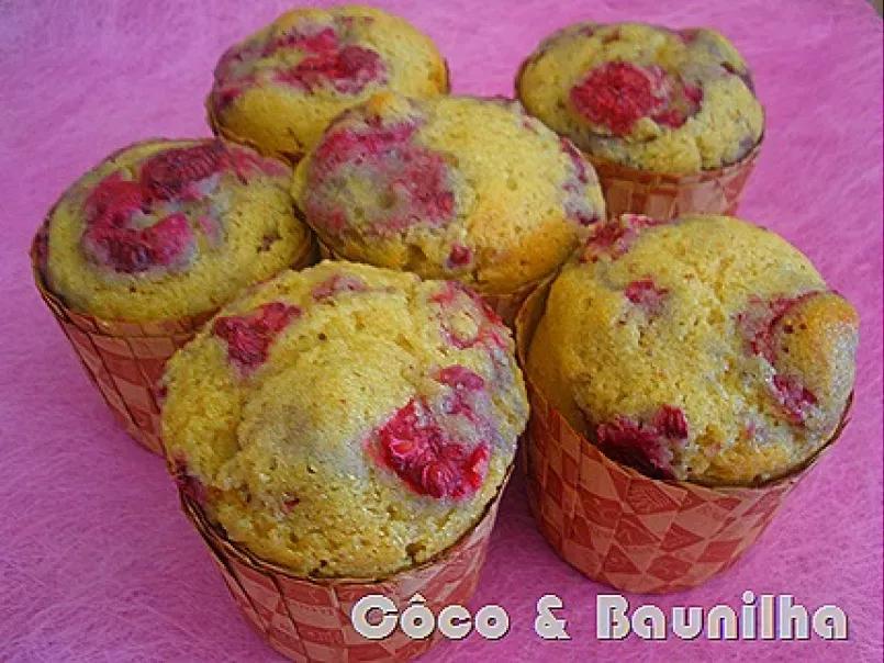 Mini-Muffins de Framboesa - foto 3