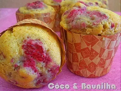 Mini-Muffins de Framboesa - foto 5