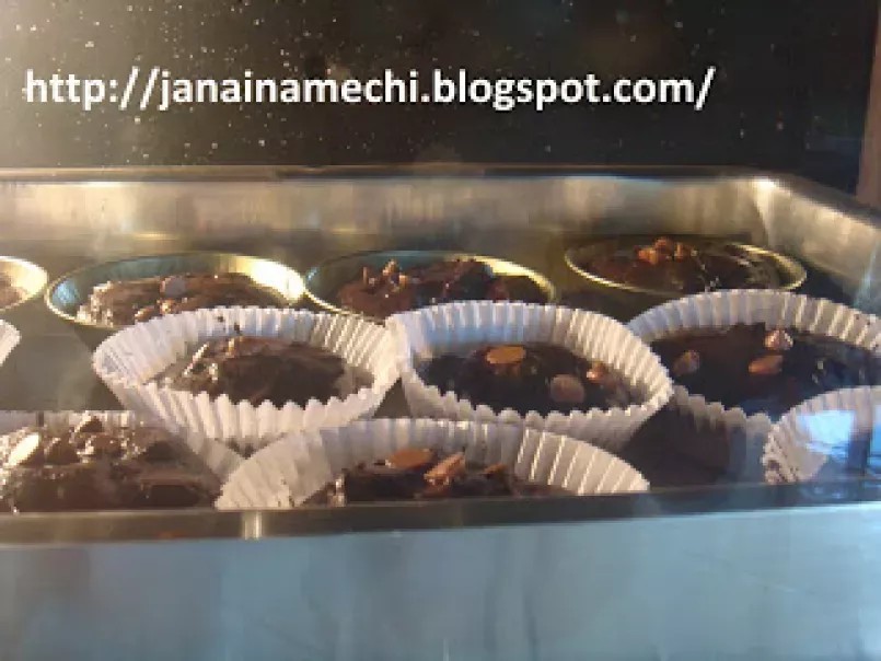 Muffins de Chocolate Recheados - foto 7