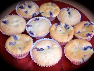 Muffins de Noz e Mirtilo! - foto 4