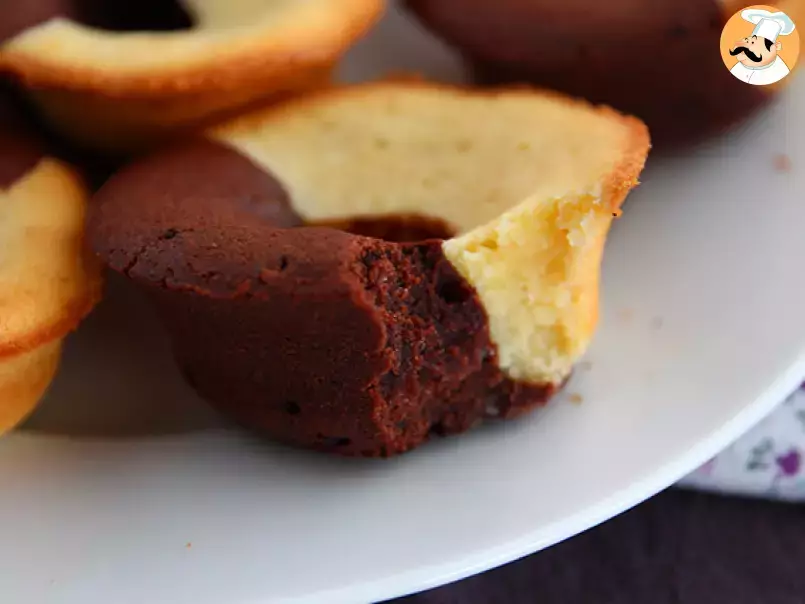Muffins dois sabores (chocolate e baunilha) - foto 4
