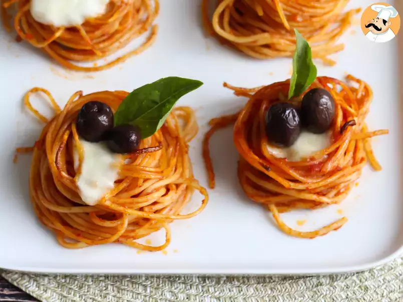 Ninhos de espaguete, fácil e saboroso - foto 4