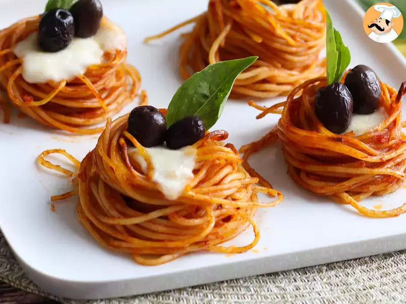Ninhos de espaguete, fácil e saboroso - foto 5