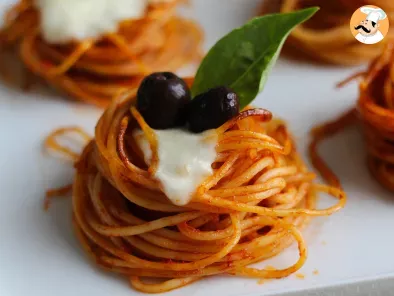 Ninhos de espaguete, fácil e saboroso - foto 2
