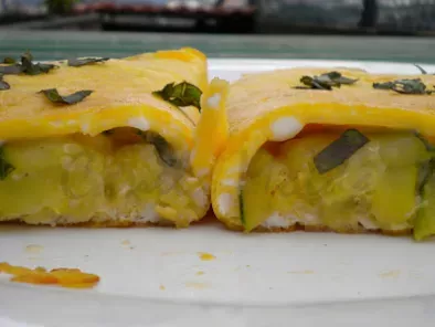 Omeleta de courgette - foto 2