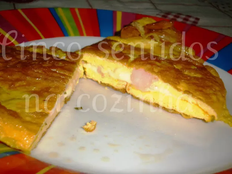 Omelete de camarão e queijo - Passatempo da Argas e da Belinha