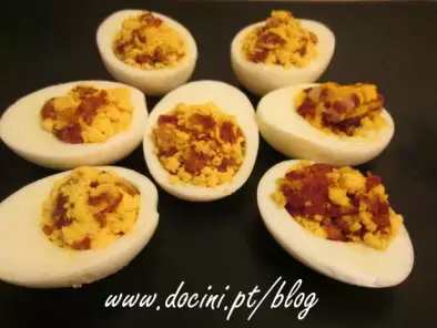 Ovos Recheados com Linguiça - foto 3